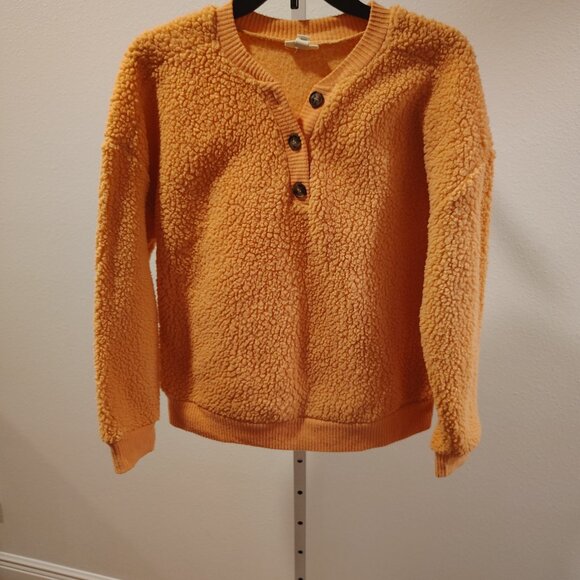 a.n.a. Women's Faux Fur Long Sleeve Polyester Sweater Size Medium - Picture 5 of 11